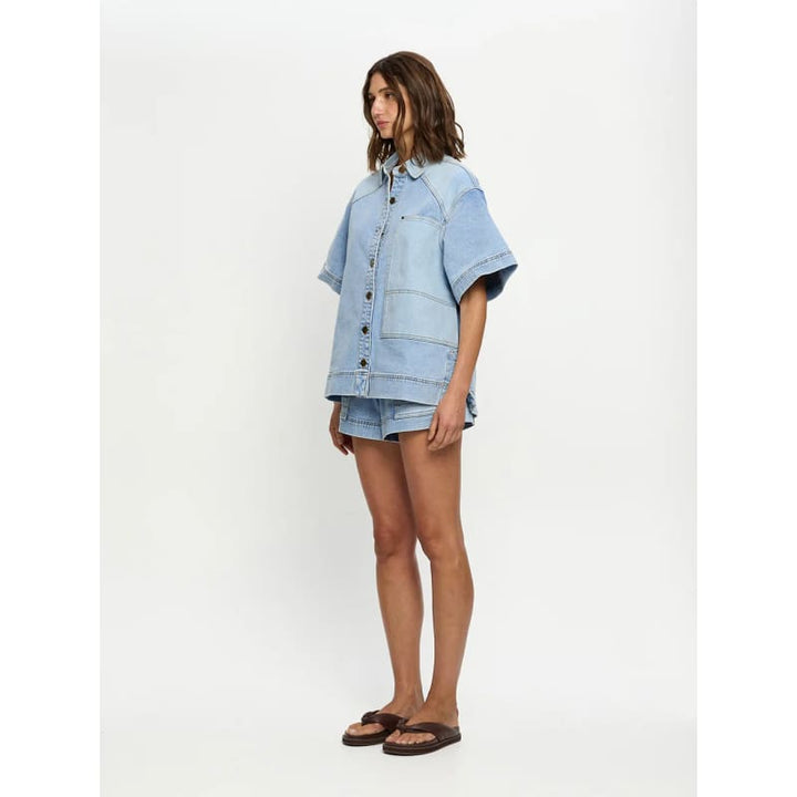 Florence Denim Shirt - Tops