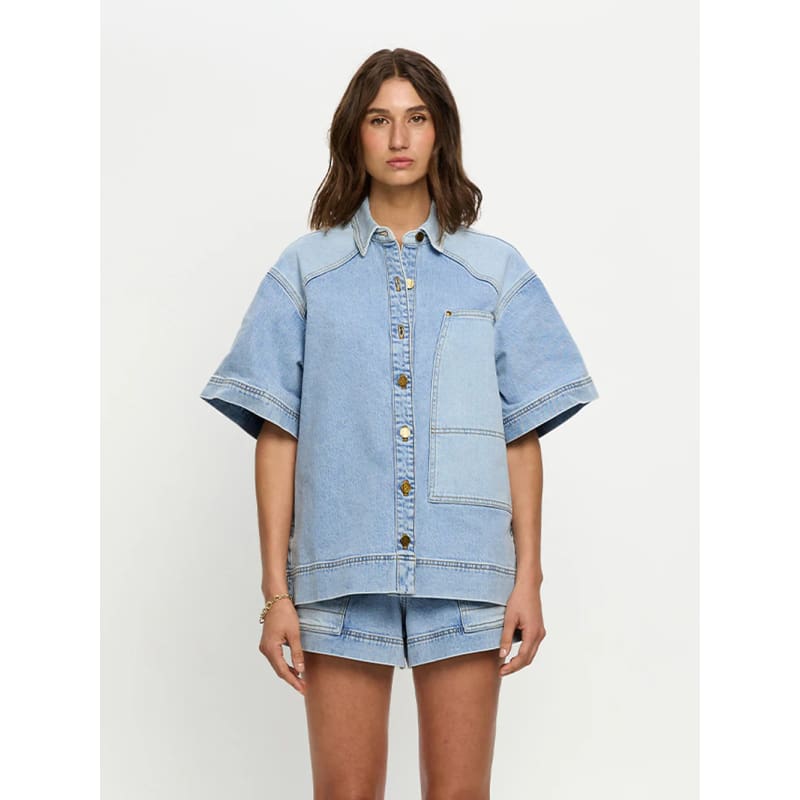 Florence Denim Shirt - Tops