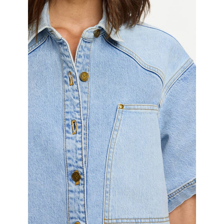 Florence Denim Shirt - Tops