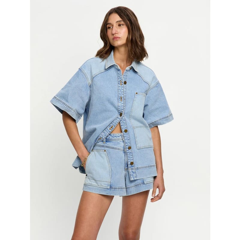 Florence Denim Shirt - Tops
