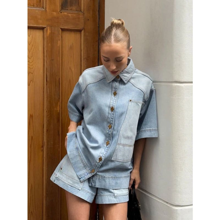 Florence Denim Short - Bottoms