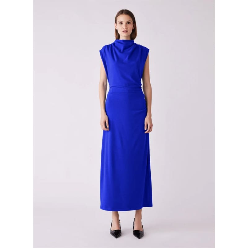 Flute Midi Dress | Cobalt - Dress