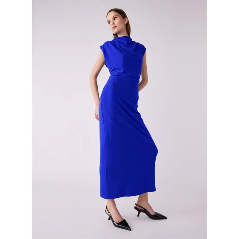 Flute Midi Dress | Cobalt - Dress