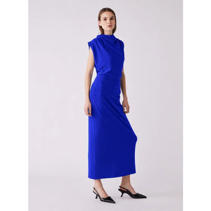 Flute Midi Dress | Cobalt - Dress