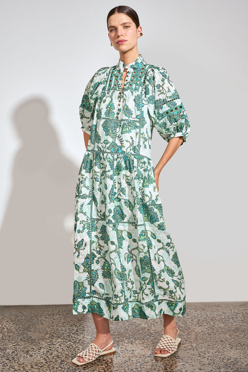 Flutter Dress | Garden Paisley