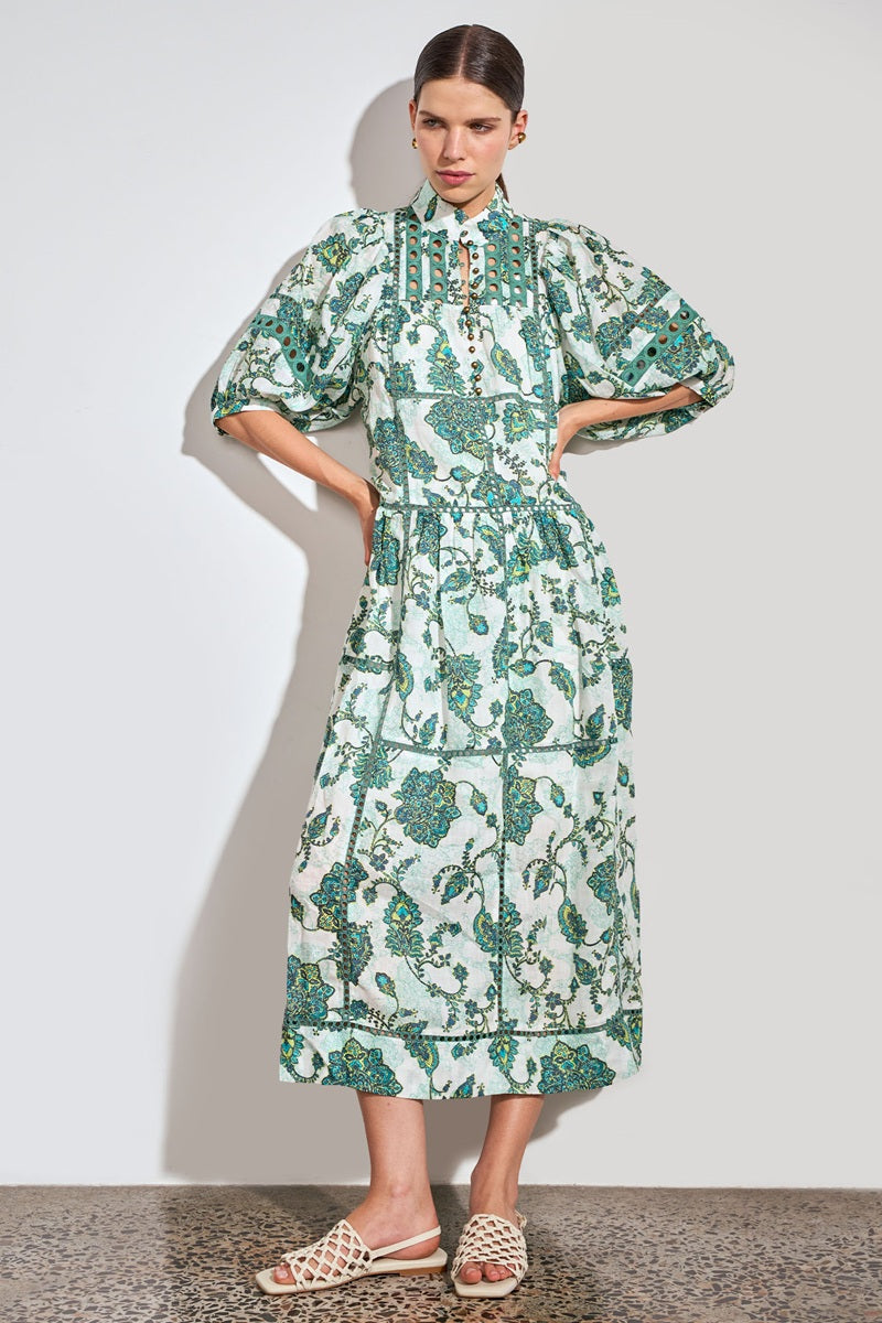Flutter Dress | Garden Paisley
