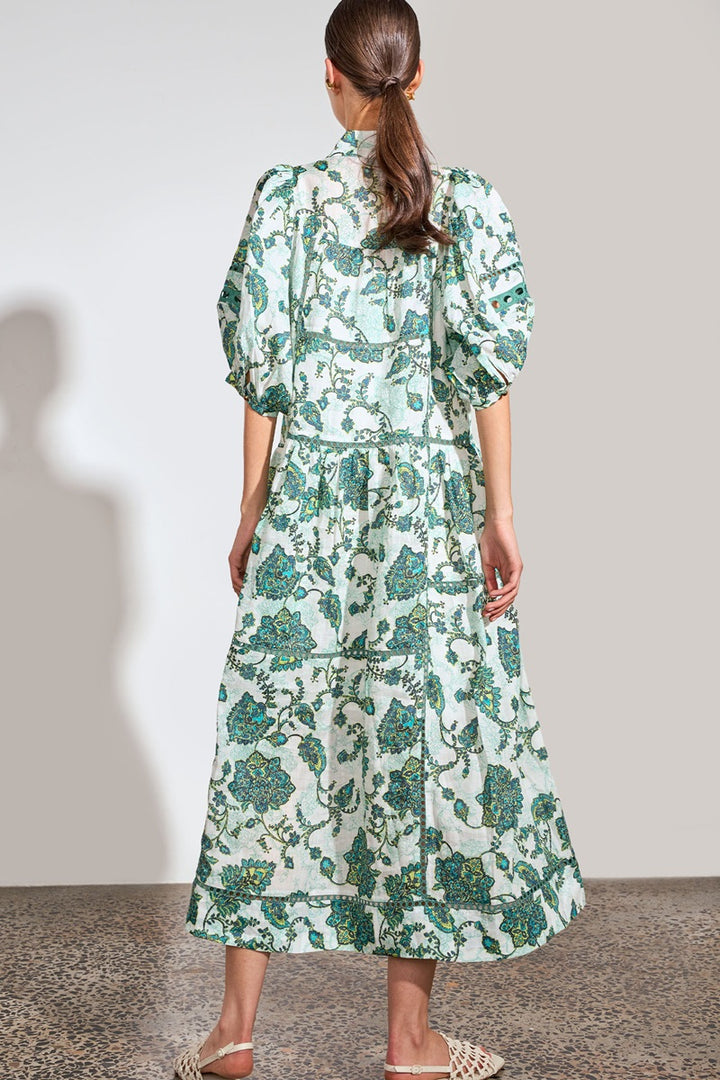 Flutter Dress | Garden Paisley