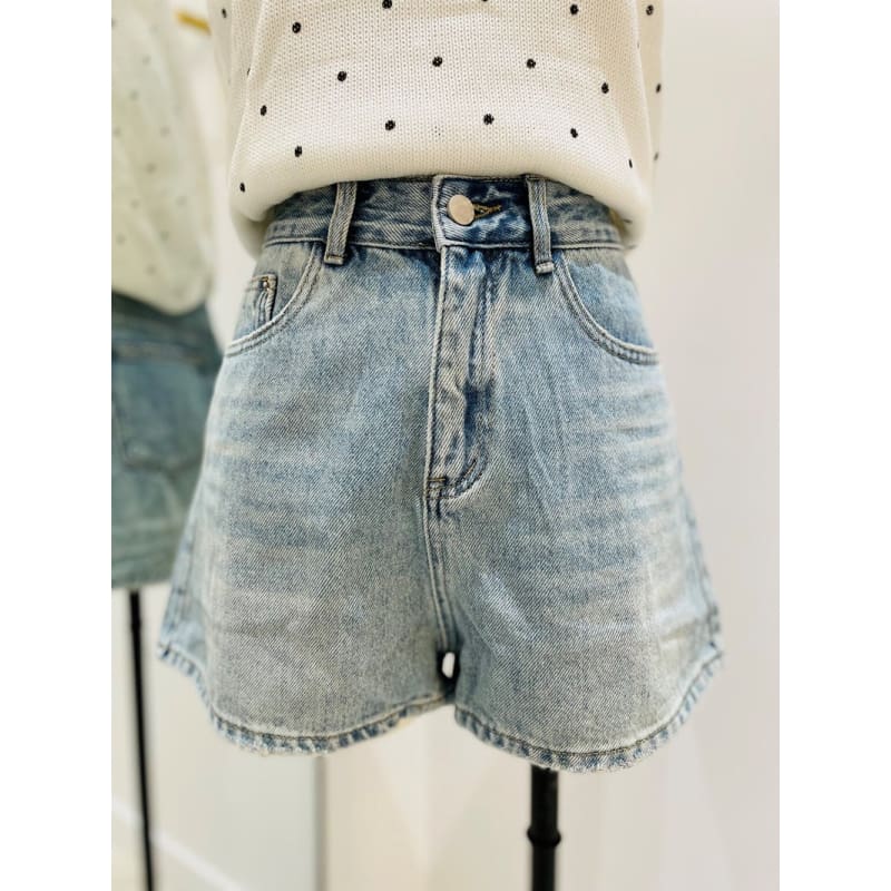 Flynn Denim Shorts - Bottoms