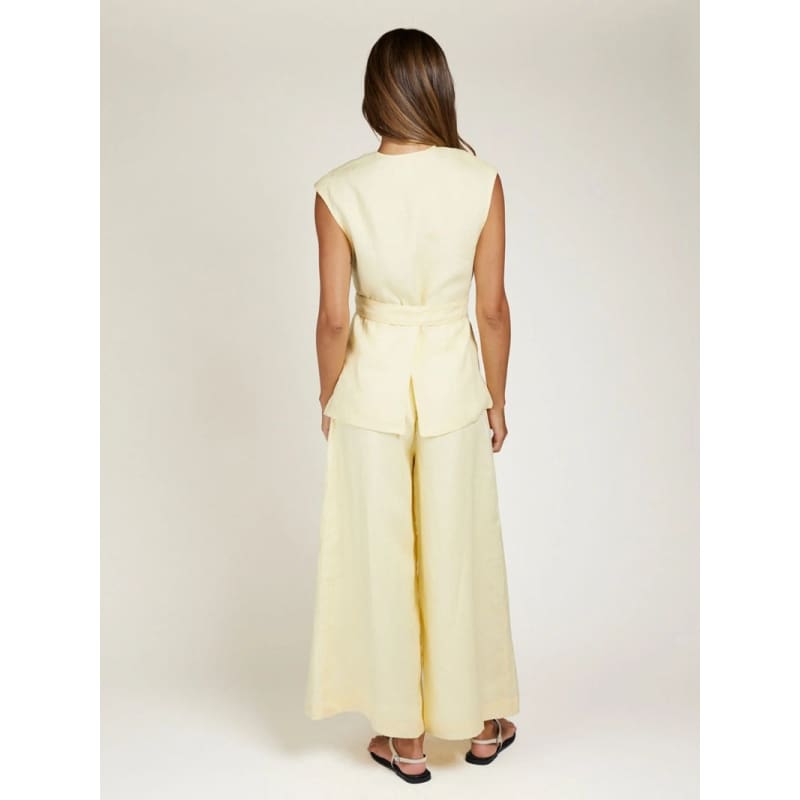 Fold Pant | Lemon - Bottoms