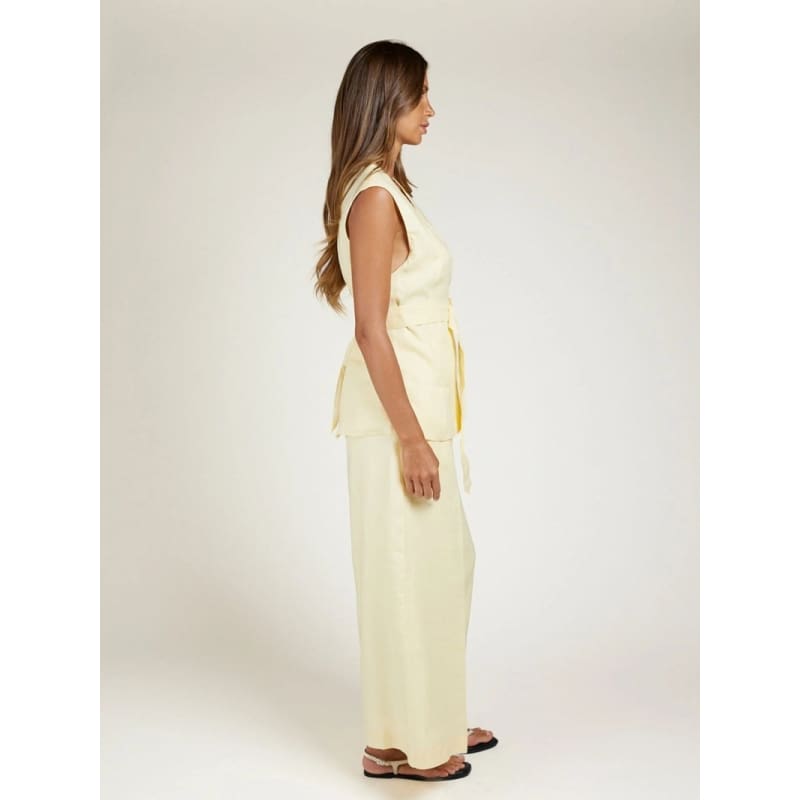 Fold Pant | Lemon - Bottoms