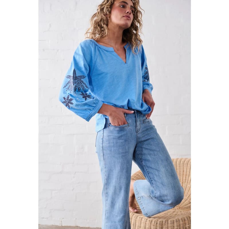 Freya Jean | 70’s Blue - Bottoms