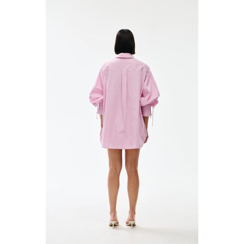 Freya Shirt | Blush Wash Denim - Tops