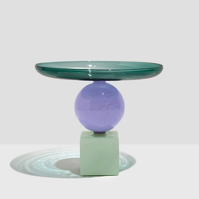 Geo Cake Stand | Teal + Lilac +Jade - Accessories