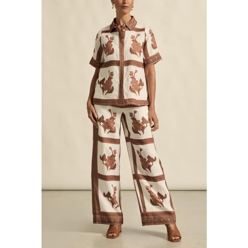 Gesture Pant | Coffee Collage - Bottoms