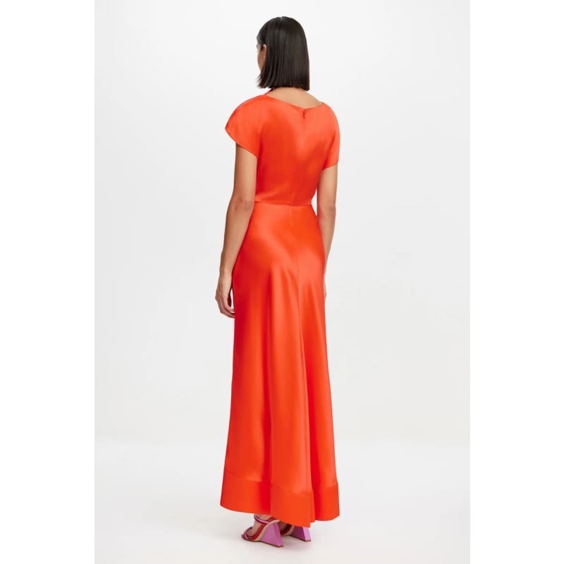 Glatton Maxi Dress | Rosso - Dress