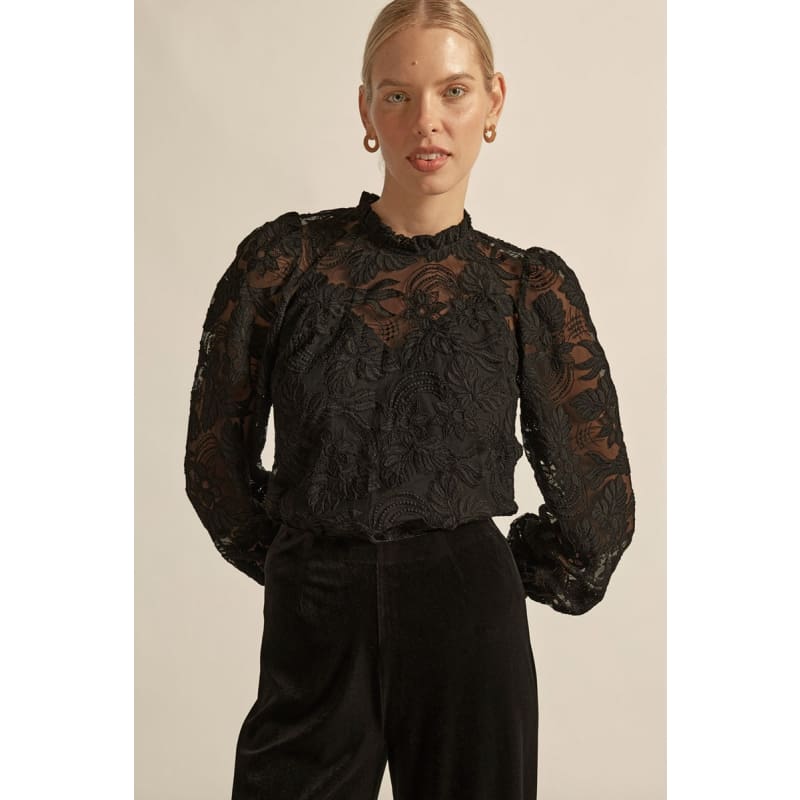 Glint Top | Black - Tops