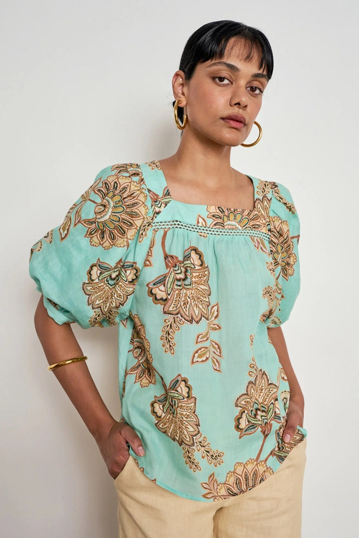 Grace Top | Mint Kgari