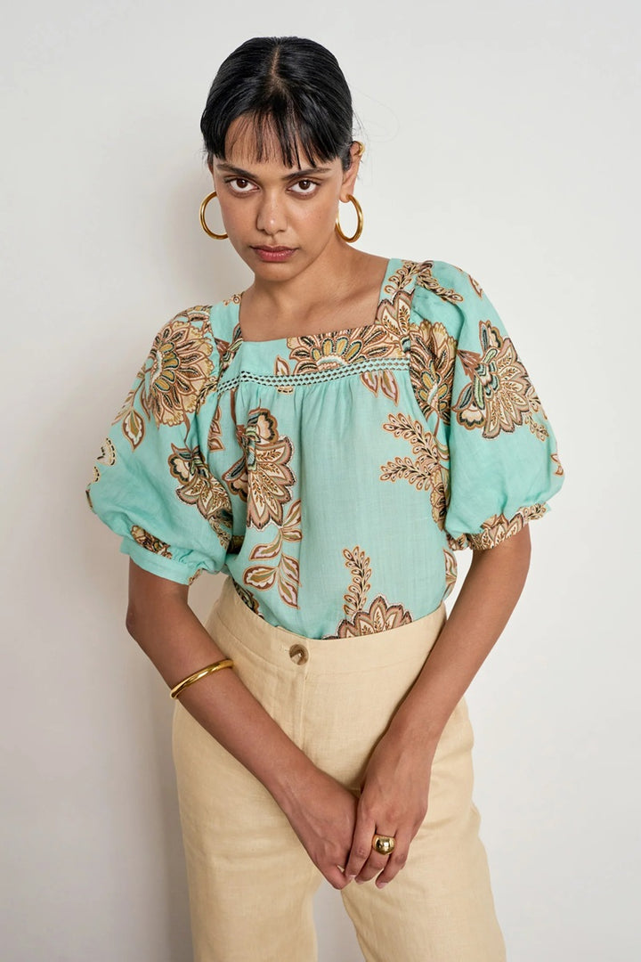 Grace Top | Mint Kgari
