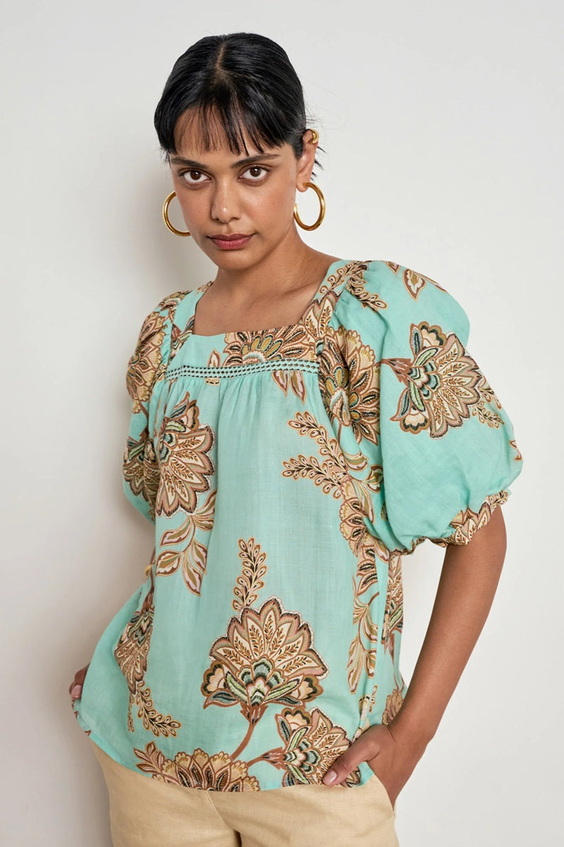Grace Top | Mint Kgari