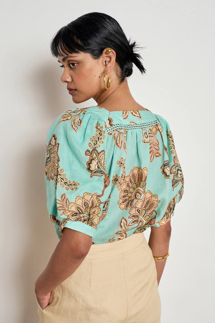Grace Top | Mint Kgari