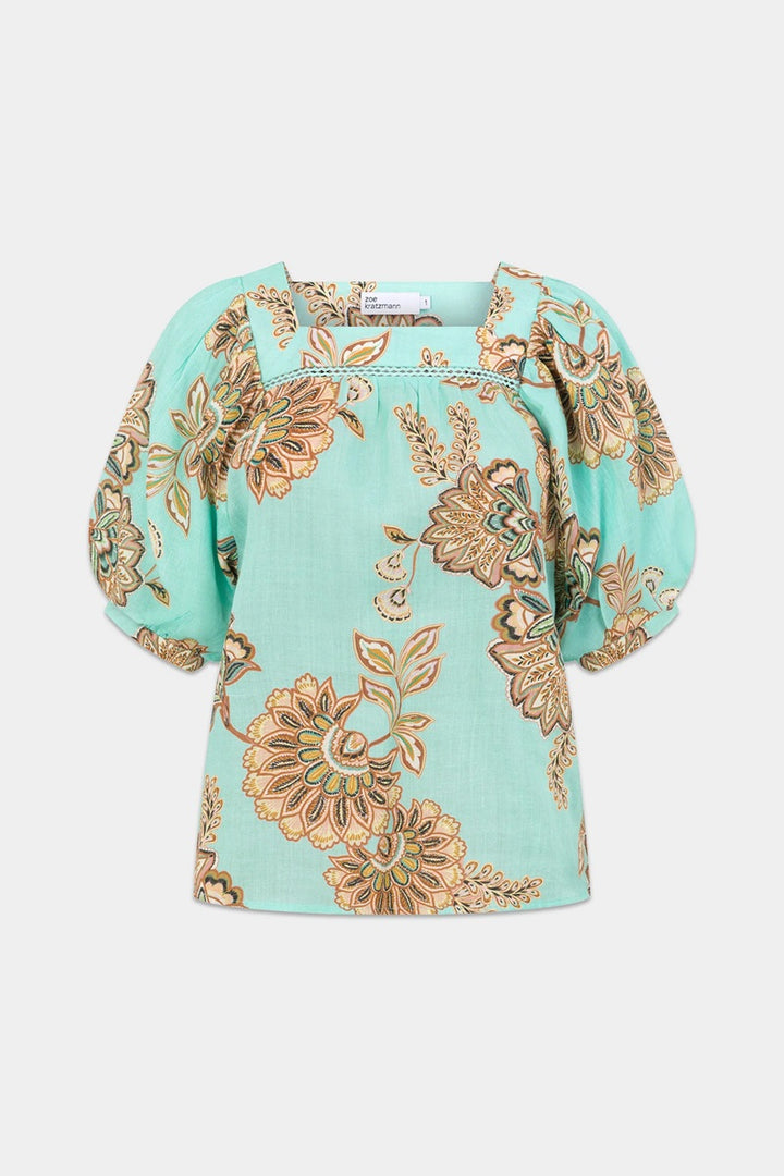 Grace Top | Mint Kgari