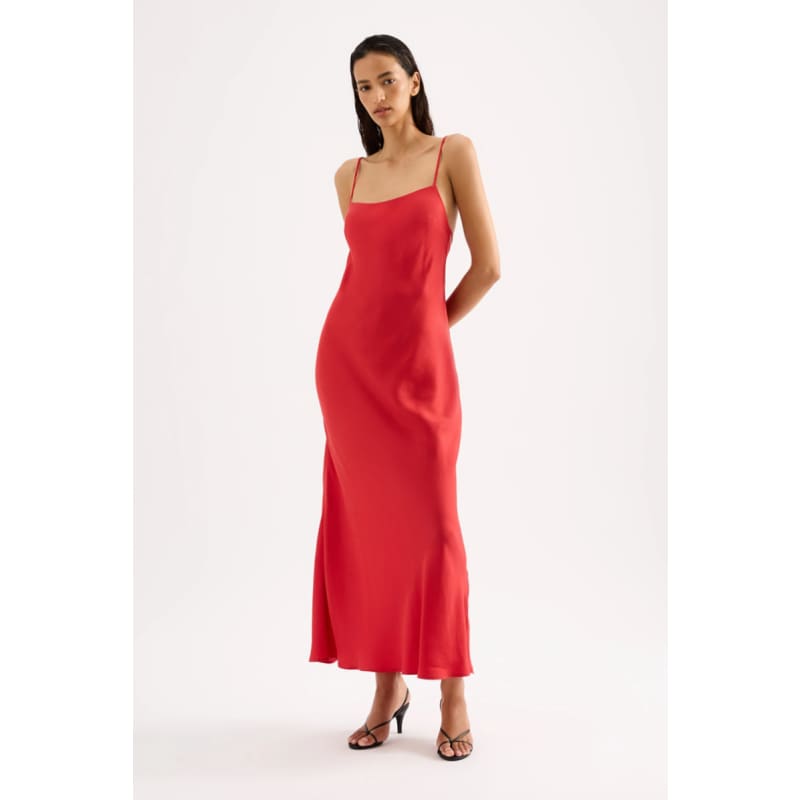 Greta Slip Maxi Dress | Chilli - Dress