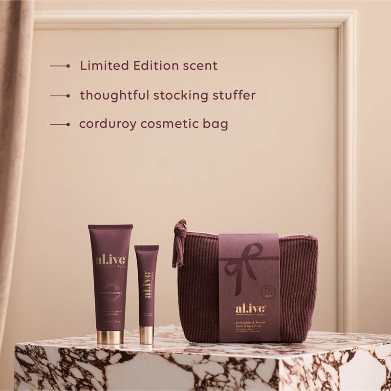 Hand & Lip Gift Set | Sweet Plum & Berries - Accessories