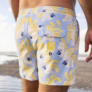 Happy Cocky Swim Shorts - Bottoms