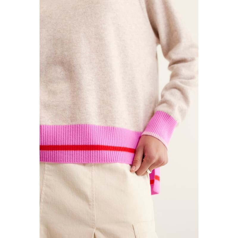 Harlem Sweater | Beige - Knitwear