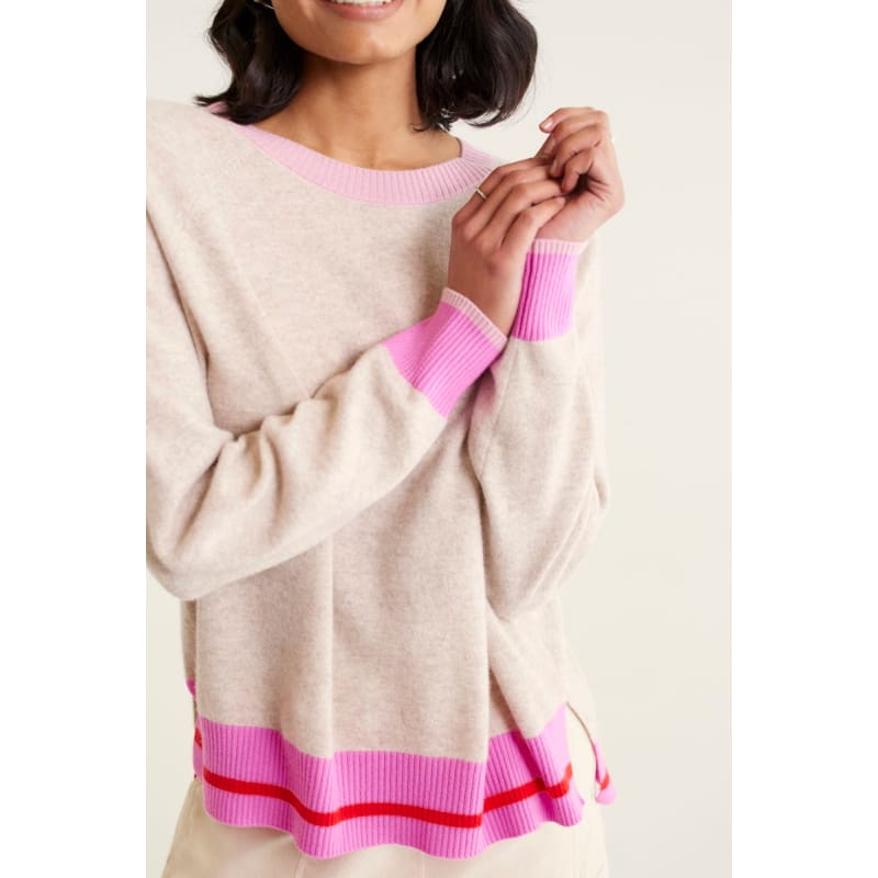 Harlem Sweater | Beige - Knitwear