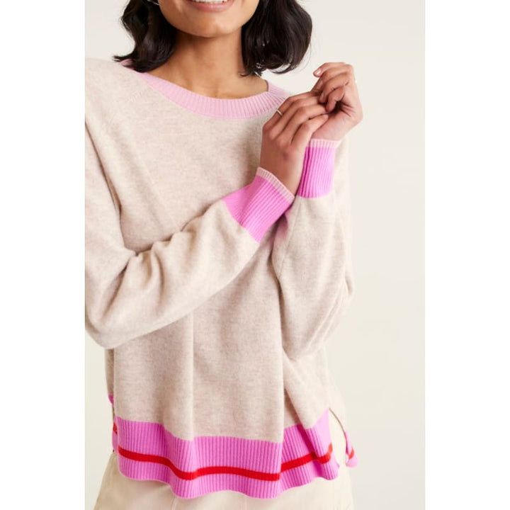 Harlem Sweater | Beige - Knitwear