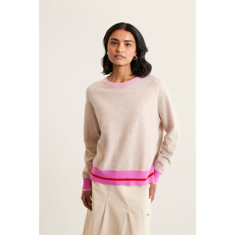 Harlem Sweater | Beige - Knitwear