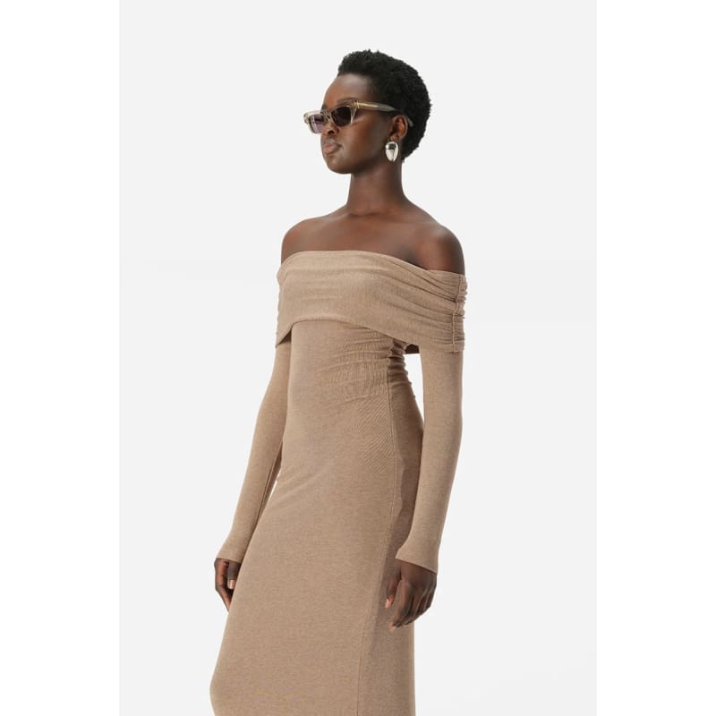 Harpa Dress | Tan Marle - Dress