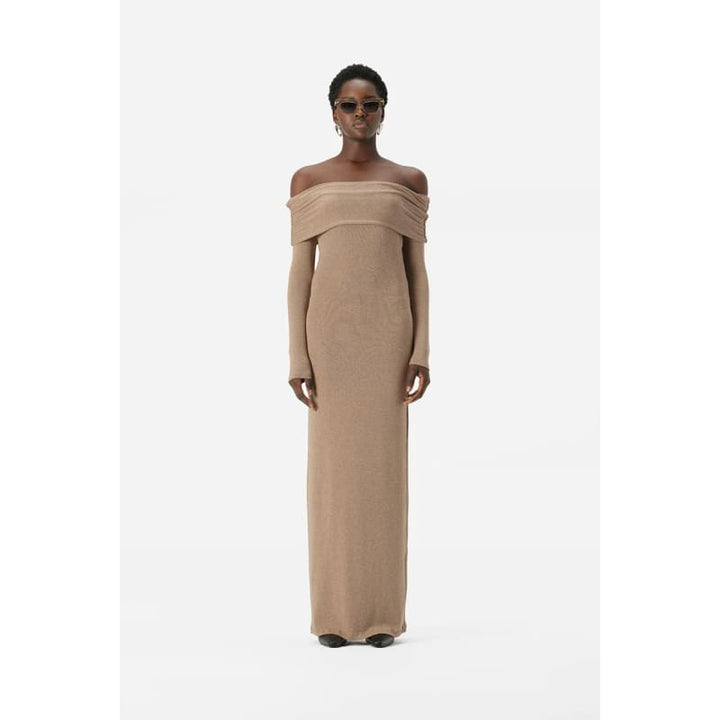 Harpa Dress | Tan Marle - Dress