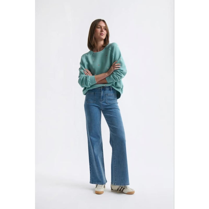 Harper Jean | 70’s Blue - Bottoms