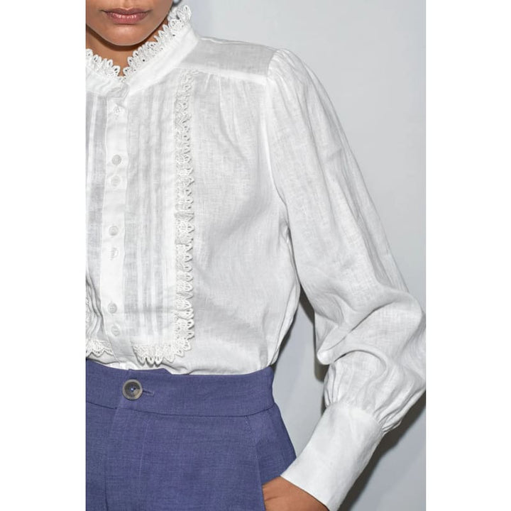 Haze Top | Porcelain - Tops