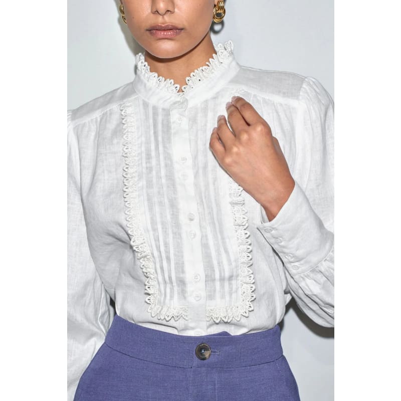 Haze Top | Porcelain - Tops