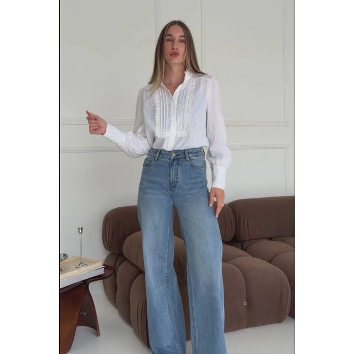 Haze Top | Porcelain - Tops