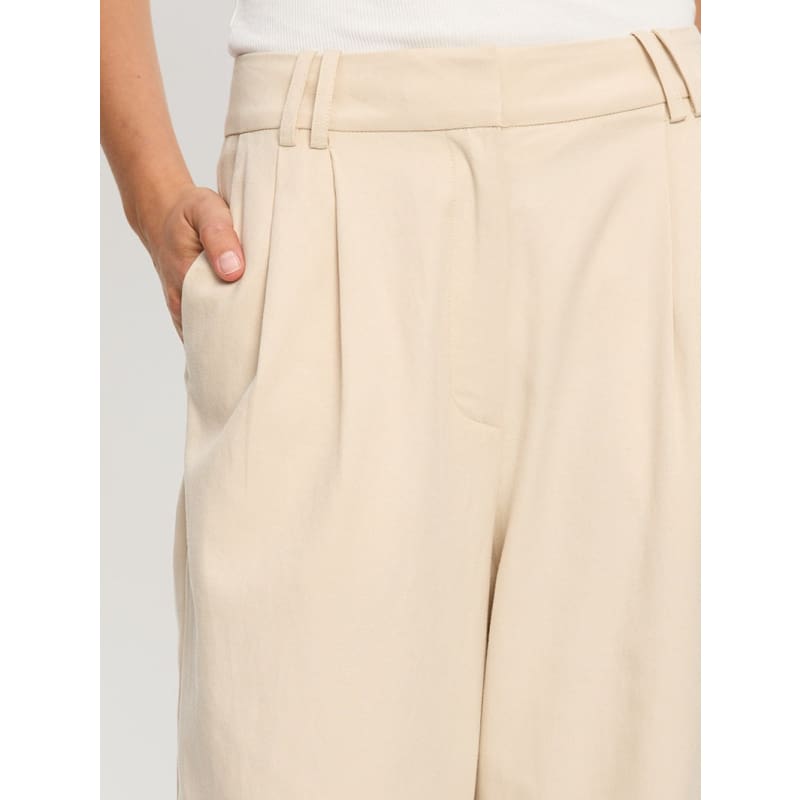 Hazel Pant | Cream - Bottoms