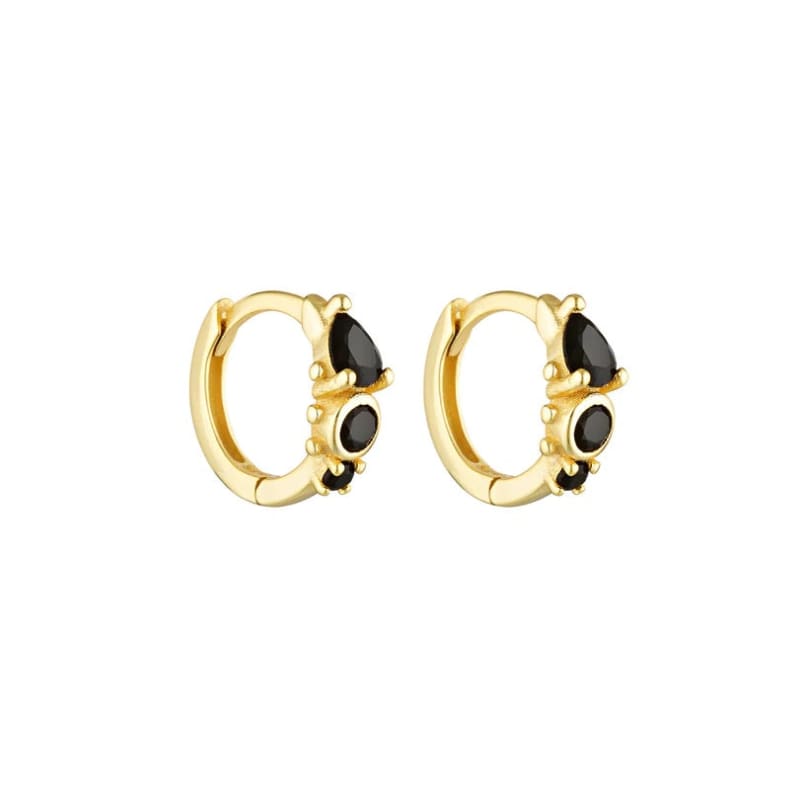 Heirloom Huggies | Gold Onyx - Accessories