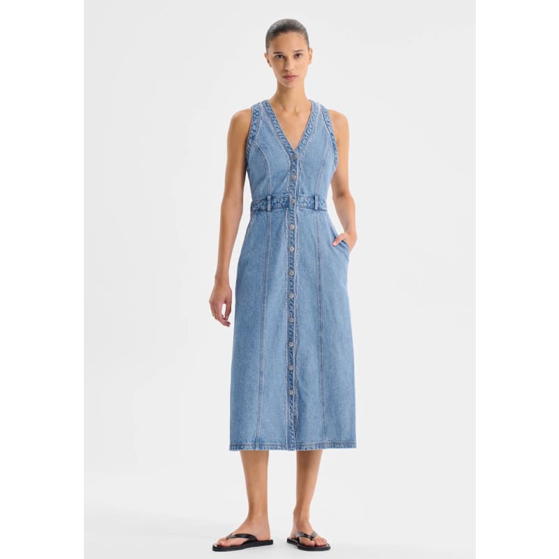 Hendrix Denim Dress | Light Blue Dress