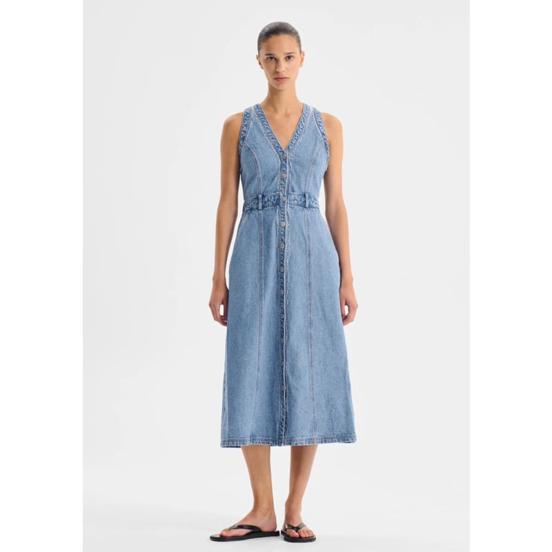 Hendrix Denim Dress | Light Blue Dress