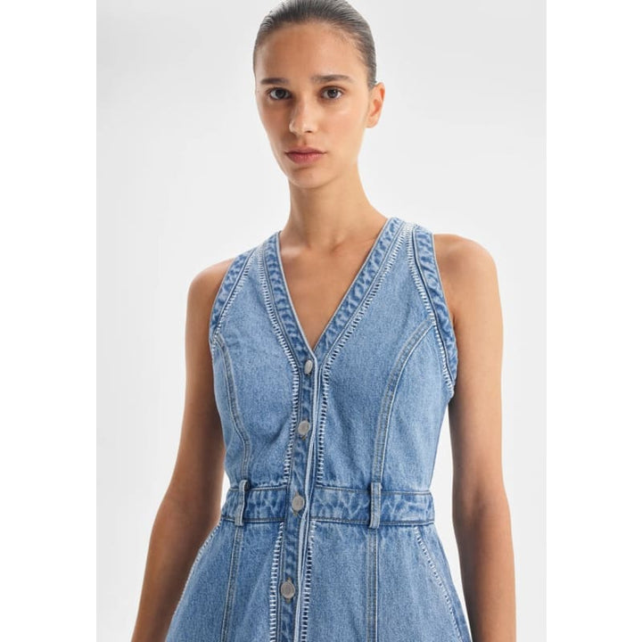 Hendrix Denim Dress | Light Blue Dress