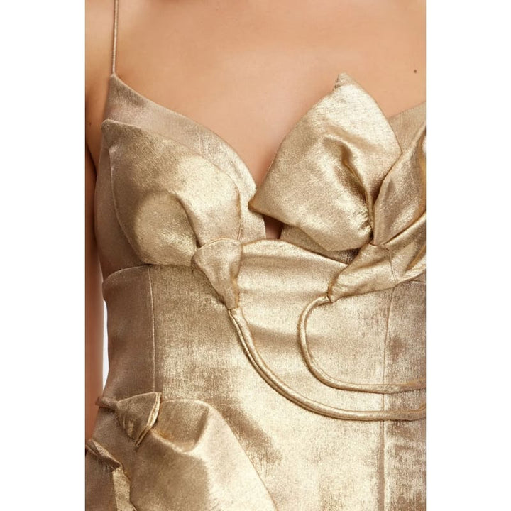 Hillsome Mini Dress | Gold - Dress