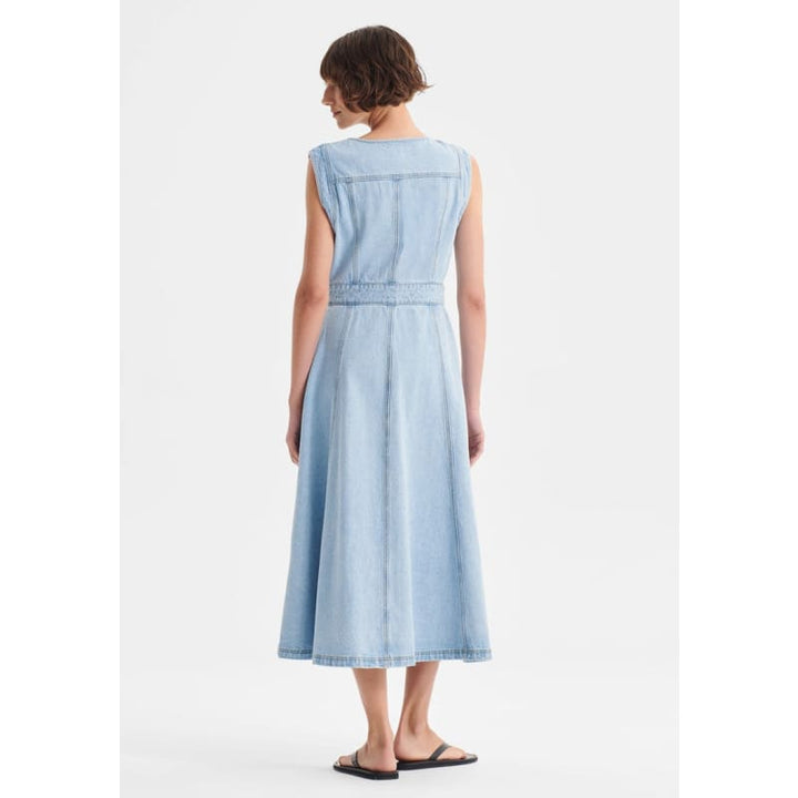 Hudson Denim Midi Dress | Blue - Dress
