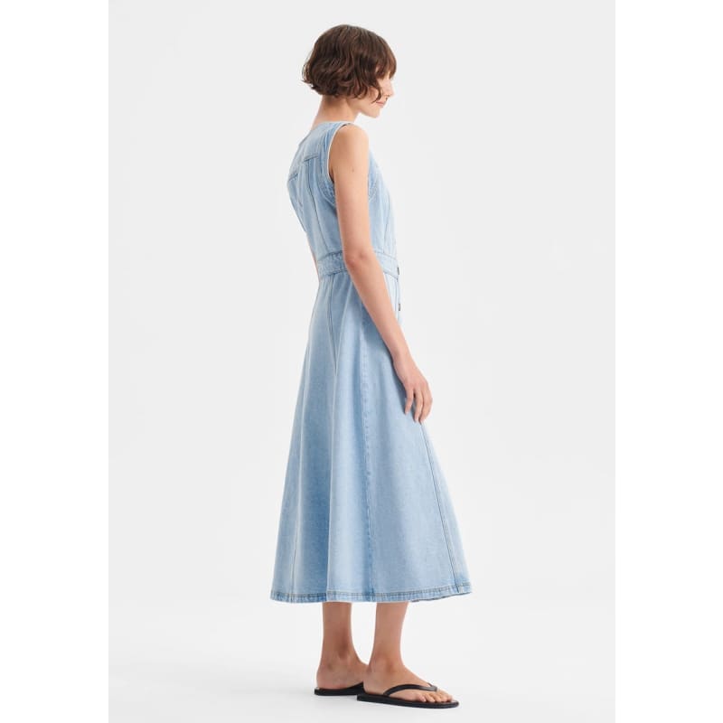 Hudson Denim Midi Dress | Blue - Dress