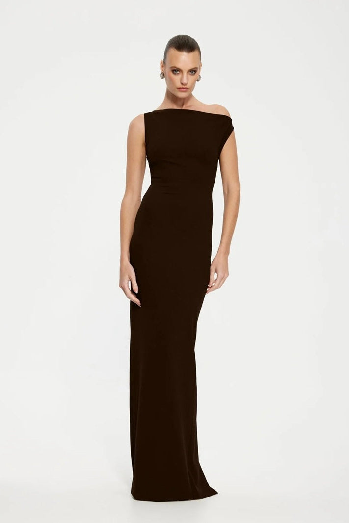 Inaya Gown | Coffee