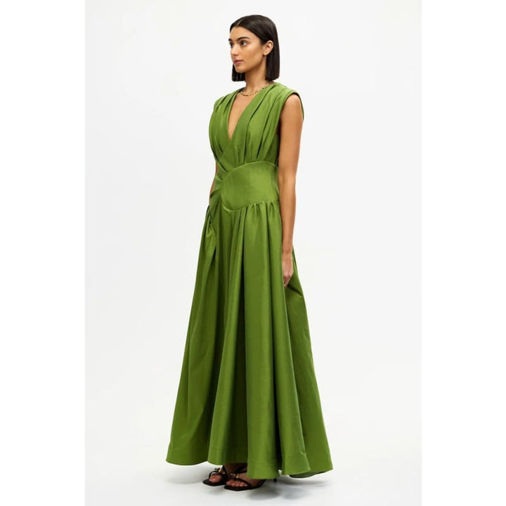 Innoxhill Maxi Dress | Basil Green - Dress