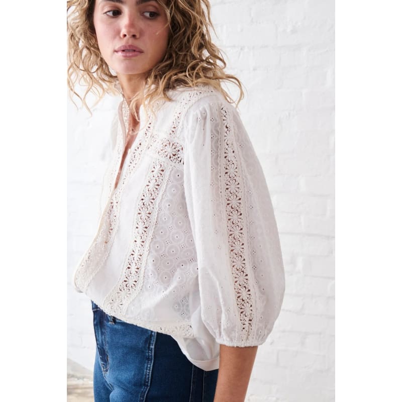 Isabella Shirt | White Tops