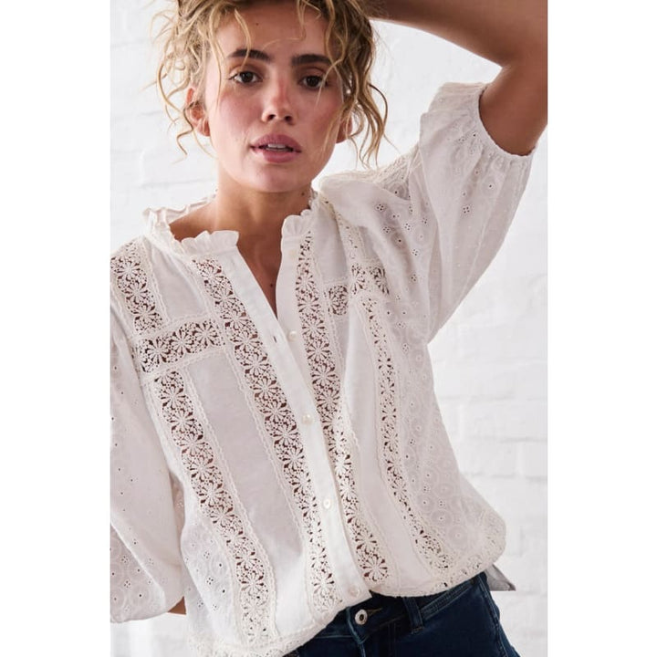 Isabella Shirt | White Tops